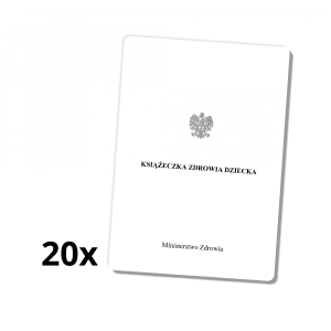 Zestaw 20 Książeczek Zdrowia Dziecka